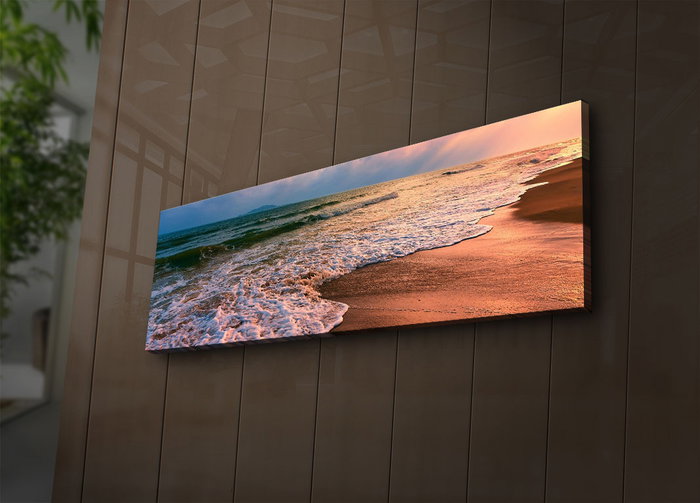 Wallity 3090İACT-72 Cuadro Decorativo con Luces LED Multicolor